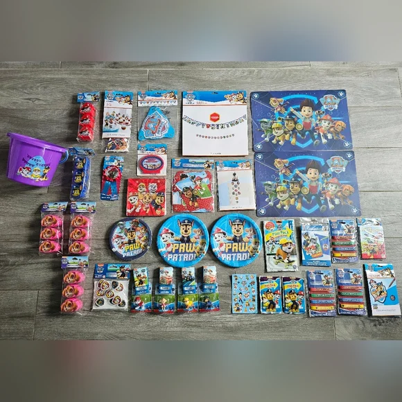 PAW PATROL Birthday Bundle NWT